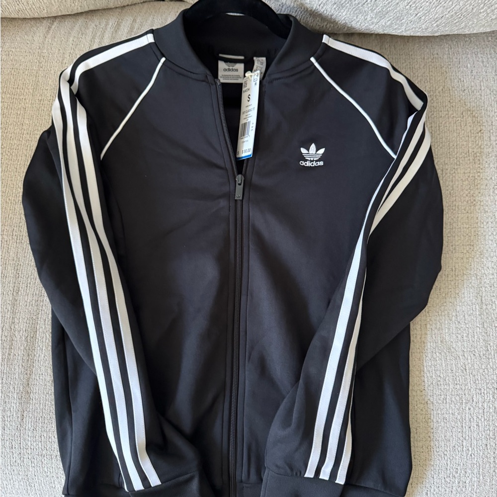 Adidas Men's Black Track Jacket